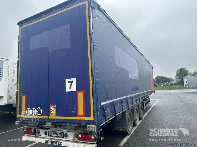 Semi-remorque bâchée Schmitz Cargobull Curtainsider Mega