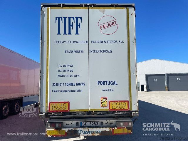 Otvorený náves s plachtou Krone Semitrailer Curtainsider Standard