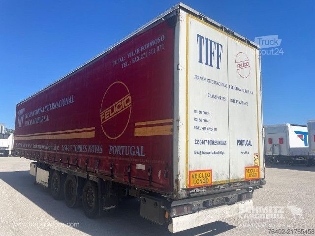 Auflieger mit Pritsche & Plane Krone Semitrailer Curtainsider Standard
