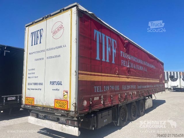 Auflieger mit Pritsche & Plane Krone Semitrailer Curtainsider Standard