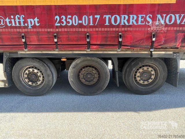 Auflieger mit Pritsche & Plane Krone Semitrailer Curtainsider Standard