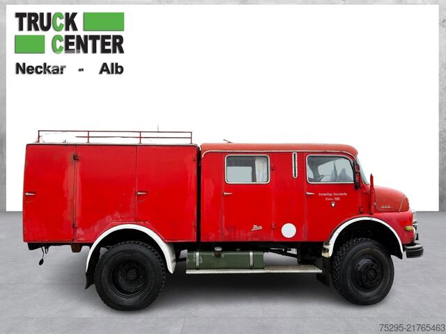 Veículo comercial Mercedes-Benz Daimler LAF322 Feuerwehr Oldtimer Camper Allrad