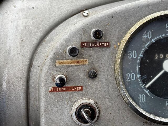 Veículo comercial Mercedes-Benz Daimler LAF322 Feuerwehr Oldtimer Camper Allrad