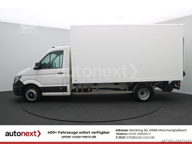 Furgons ar kasti VW Crafter 55 *Ladebordwand* 1.Hand+Kamera (1784)