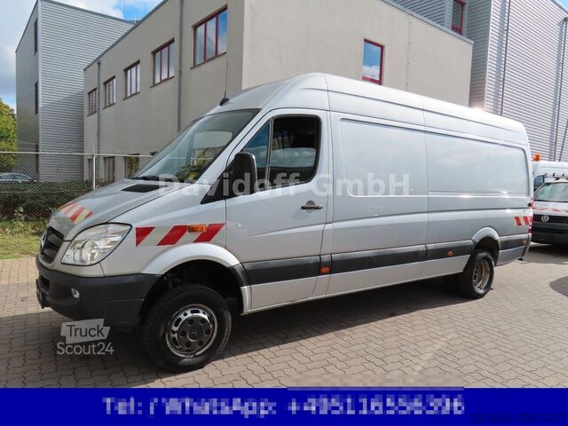 Aukštas mikroautobusas MERCEDES-BENZ Nr.20 Sprinter 516 CDI 4X4 2.Hand / Klima / AHK