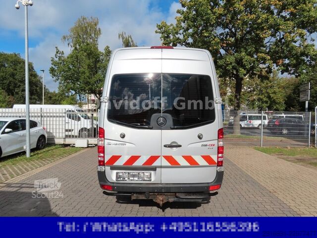 Aukštas mikroautobusas MERCEDES-BENZ Nr.20 Sprinter 516 CDI 4X4 2.Hand / Klima / AHK