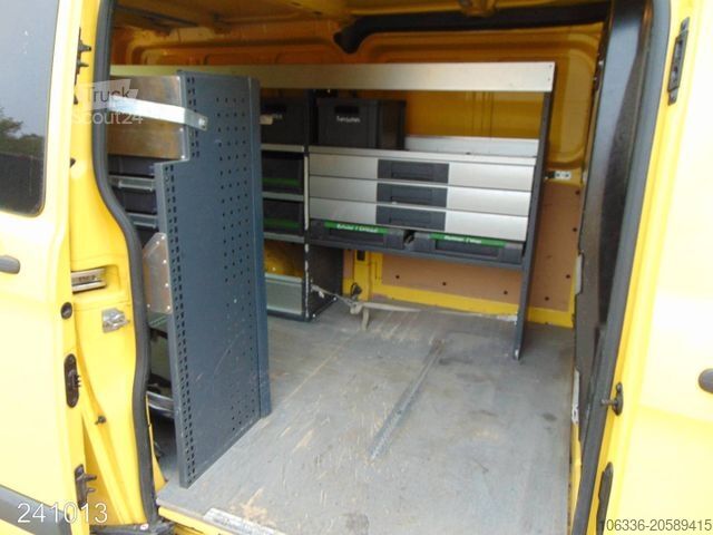 Fourgon tôlé FORD Transit Custom L2 2.2 TDCI Bott-AHK-Klima-Navi