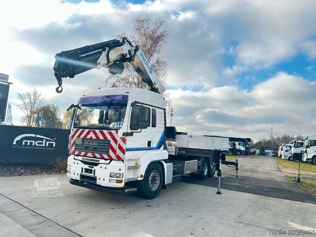 Γερανός τοποθετημένος σε φορτηγό MAN TGA 26.400 6x2 Wechselpr. KRAN 25m Seilwinde