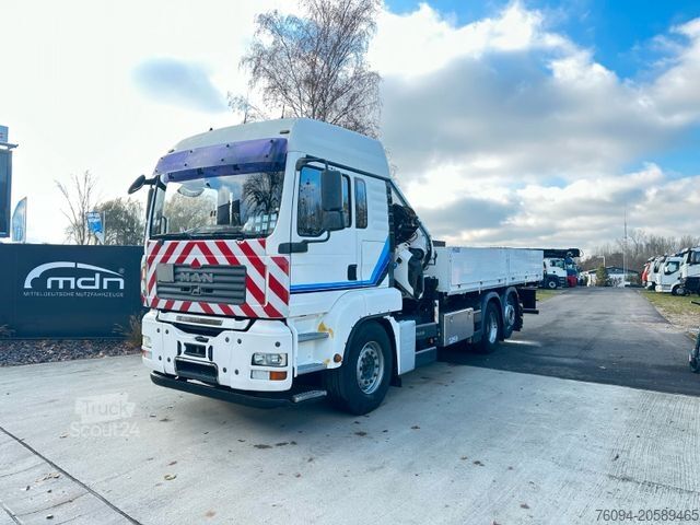 Autokran MAN TGA 26.400 6x2 Wechselpr. KRAN 25m Seilwinde