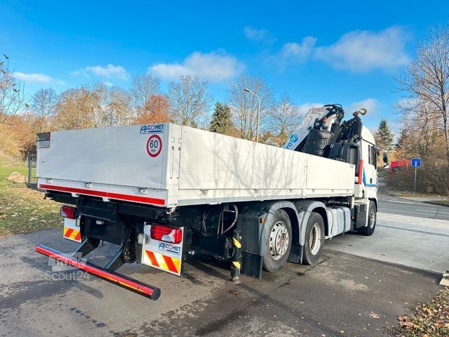 Żuraw samochodowy MAN TGA 26.400 6x2 Wechselpr. KRAN 25m Seilwinde