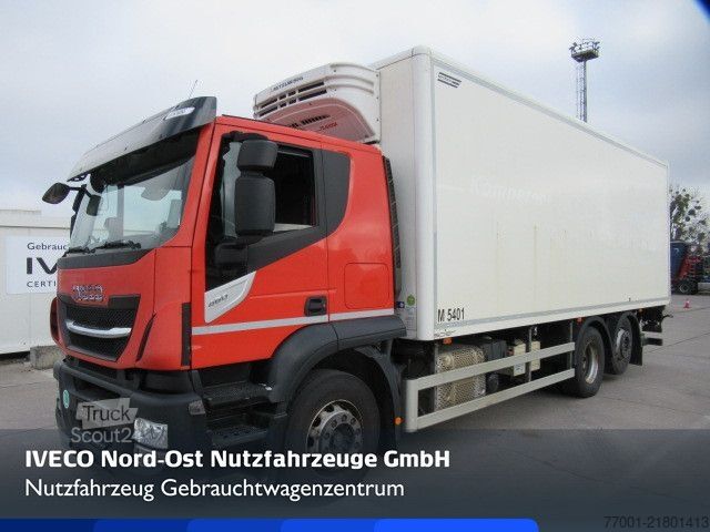 Šaldytuvas sunkvežimis IVECO AT260S46Y/FS CM / Intarder / Lenkachse