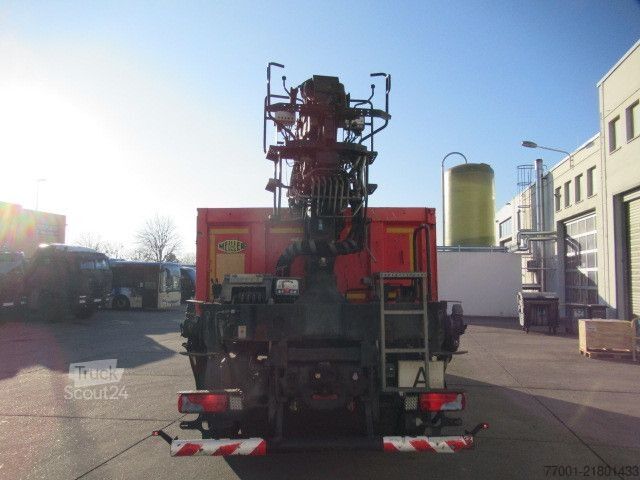 Pašizgāzējs kravas automašīna MAN 26.440 / 6 x 4 / Jonsered 1100 / Greifer