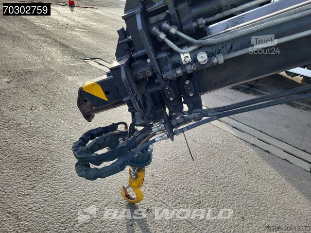 Krovimo platforma Volvo FM 420 FMX 8X4 HIAB 288 E-7 Hipro Remote Euro 6