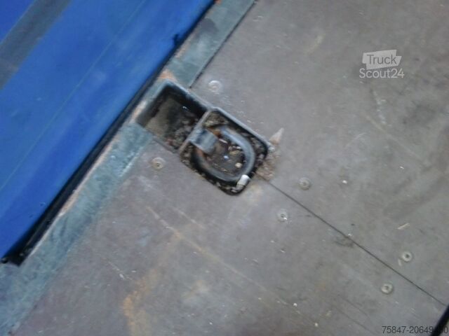 Priekaba su plokščia platforma ir brezentu Krone SDP 27 Coil 8.600 bahnverladbar