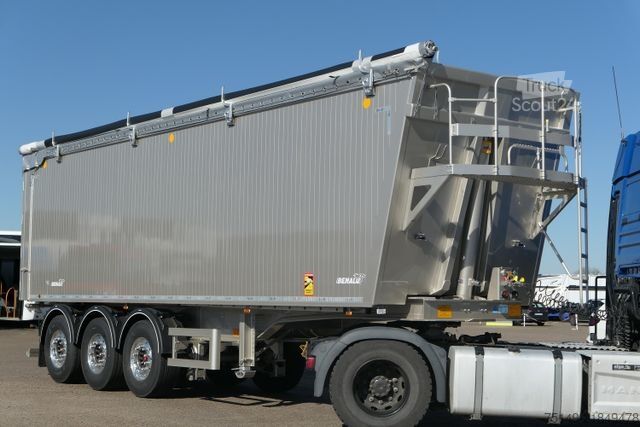 Semirremolque volquete BENALU Agriliner FL 9150, Alu, 52m³, Kombitür, SAF,Lift