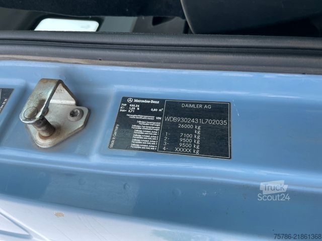 Kroghejselastbil MERCEDES-BENZ Actros 2646 BL/ 6x4/ MP3/ Meiller/ Retarder/ AC