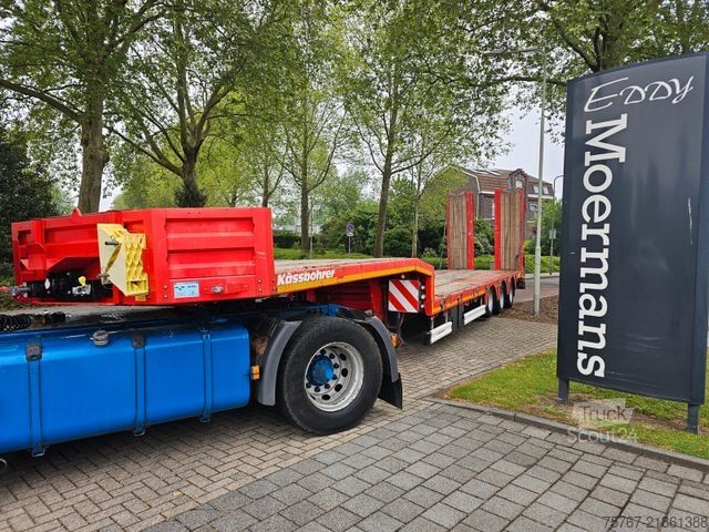 Alçak şasi dorse KÄSSBOHRER LB3E Mit Hydrauliesche Rampen