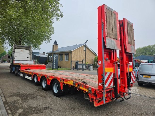 Alçak şasi dorse KÄSSBOHRER LB3E Mit Hydrauliesche Rampen