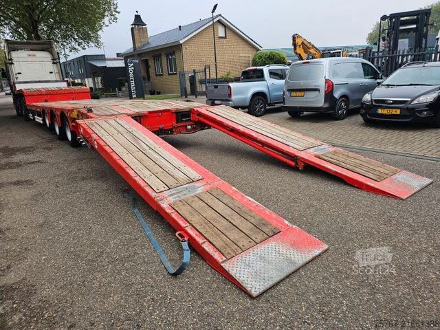 Alçak şasi dorse KÄSSBOHRER LB3E Mit Hydrauliesche Rampen