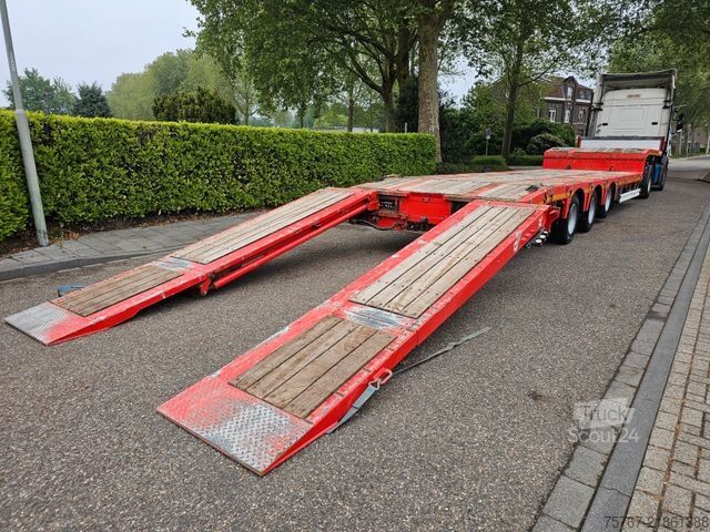 Alçak şasi dorse KÄSSBOHRER LB3E Mit Hydrauliesche Rampen