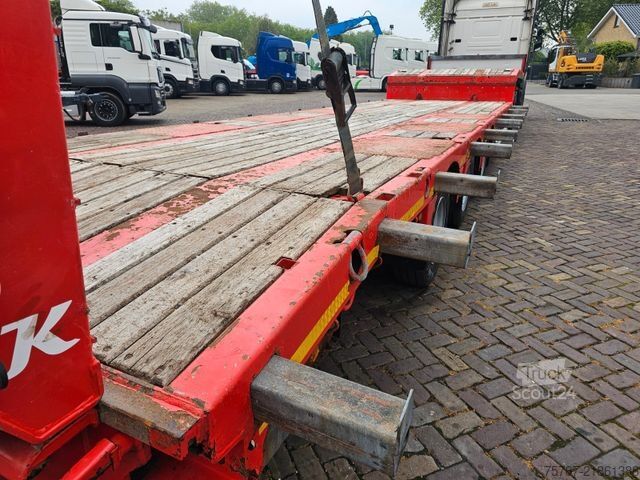 Alçak şasi dorse KÄSSBOHRER LB3E Mit Hydrauliesche Rampen