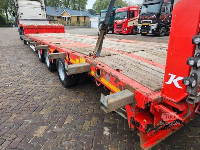 Alçak şasi dorse KÄSSBOHRER LB3E Mit Hydrauliesche Rampen