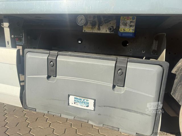 Naczepa z ruchomą podłogą KNAPEN K100 Schubboden 92m³ 10mm Boden Top Zustand