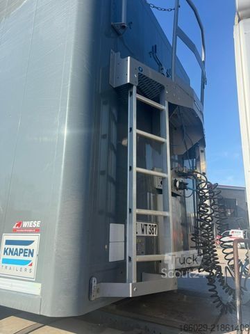 Naczepa z ruchomą podłogą KNAPEN K100 Schubboden 92m³ 10mm Boden Top Zustand