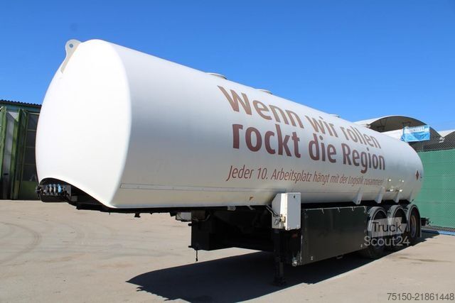 Puspiekabes cisterna SCHRADER Z-STA 24-44,3/4 -Diesel/Benzin PEILSTAB Nr.: 879