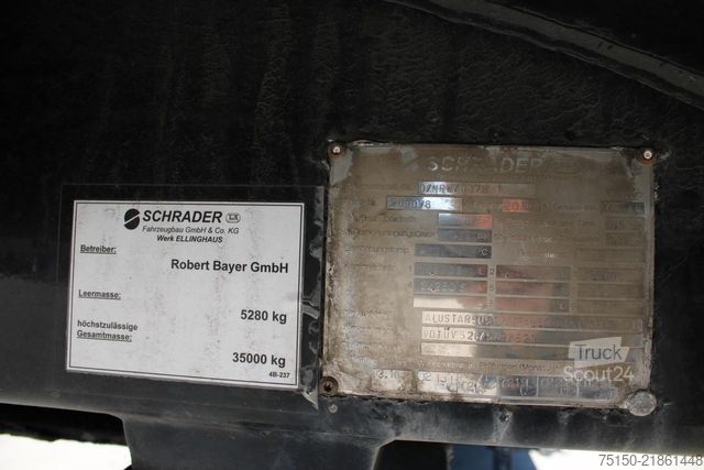 Tanker yarı römork SCHRADER Z-STA 24-44,3/4 -Diesel/Benzin PEILSTAB Nr.: 879