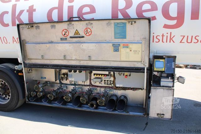 Puspiekabes cisterna SCHRADER Z-STA 24-44,3/4 -Diesel/Benzin PEILSTAB Nr.: 879