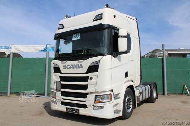Standardni vlačilec SCANIA R 450 4x2 BL RHighline Kipphydraulik Nr.: 353