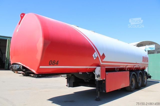 Puspiekabes cisterna SCHRADER Z-STA 24-44,3/4 -Diesel/Benzin PEILSTAB Nr.: 920