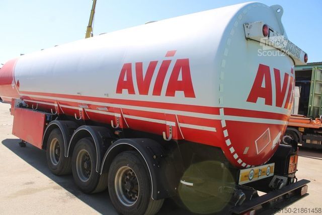 Puspiekabes cisterna SCHRADER Z-STA 24-44,3/4 -Diesel/Benzin PEILSTAB Nr.: 920