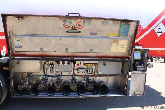 Puspiekabes cisterna SCHRADER Z-STA 24-44,3/4 -Diesel/Benzin PEILSTAB Nr.: 920