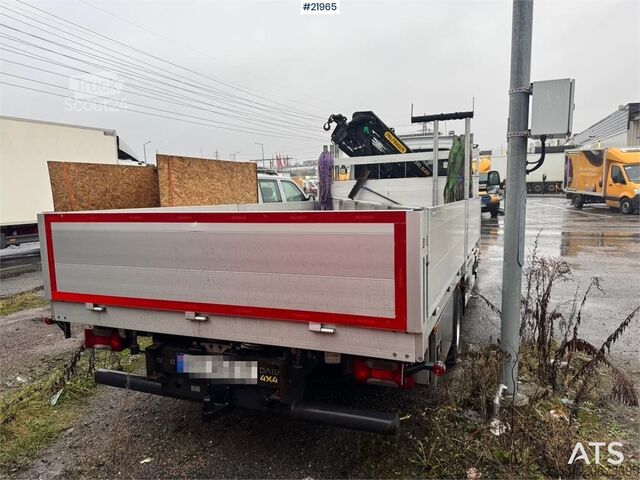 Camion-grue Iveco 70W 4x4 Crane truck w/ Palfinger PK7.501