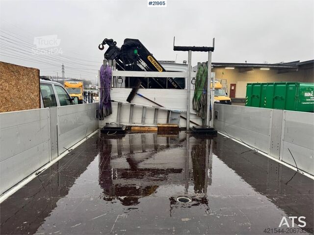 Camion-grue Iveco 70W 4x4 Crane truck w/ Palfinger PK7.501