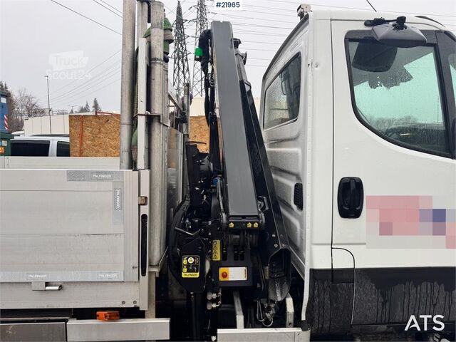 Camion-grue Iveco 70W 4x4 Crane truck w/ Palfinger PK7.501