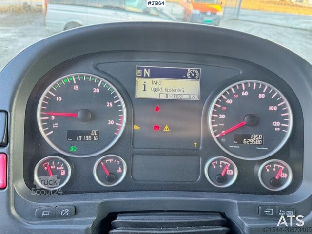 MAN TGM 15.250 Lift truck w/ 18 m Working height. 132,