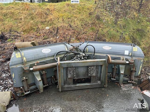 Rakennuskone Stark V-plow