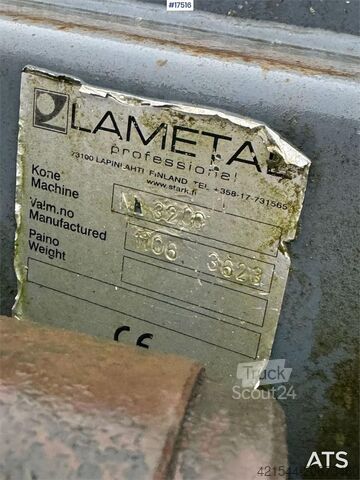 Rakennuskone Stark V-plow