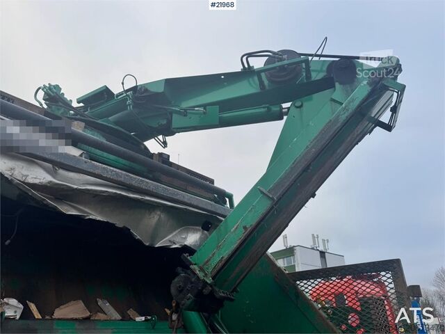 Jätteenkeräysauto Scania P340 6x2 Refuse truck w/ Crane.