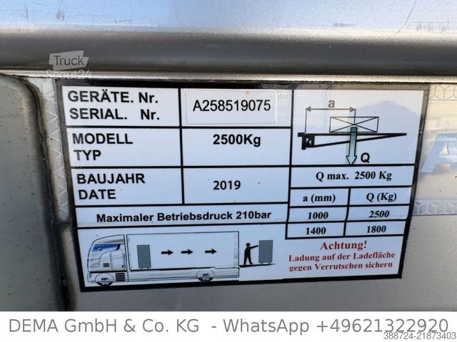 Ledus piekabe  WÜLLHORST ZA 18*Tandem*Frigoblock*LBW*SAF*TÜV*
