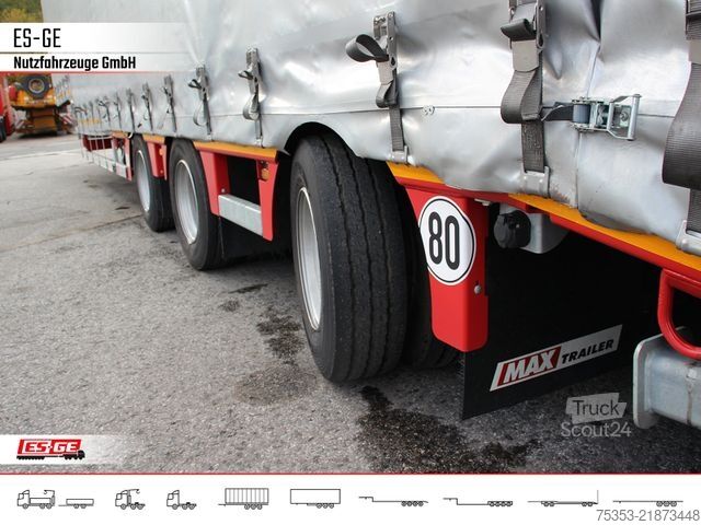 Низькорамний напівпричіп FAYMONVILLE MAX Trailer MAX100 Semi-Tieflader 2tlg. Rampen