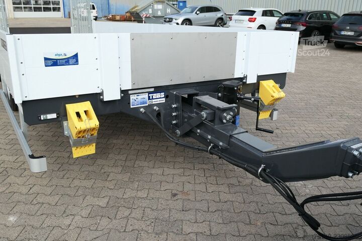 Nízkozdvižný príves  alga TAT-B 110, 6.300mm lang, 2x am Lager,Rampen