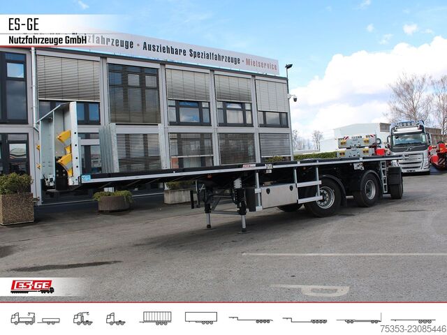 Pracovná plošinová náves FAYMONVILLE MAX Trailer MAX410 Ballastauflieger