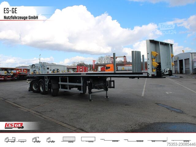 Pracovná plošinová náves FAYMONVILLE MAX Trailer MAX410 Ballastauflieger
