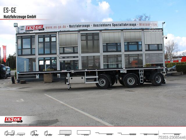 Pracovná plošinová náves FAYMONVILLE MAX Trailer MAX410 Ballastauflieger