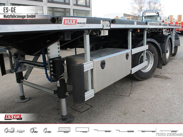 Pracovná plošinová náves FAYMONVILLE MAX Trailer MAX410 Ballastauflieger