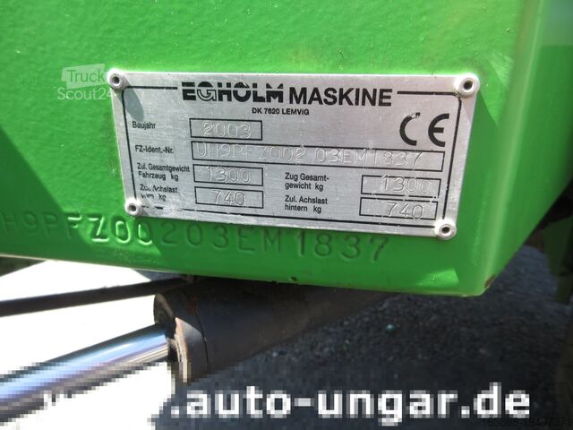 Opštinsko vozilo Egholm Nilfisk 2100 Powerflex 4x4 Kipper AHK